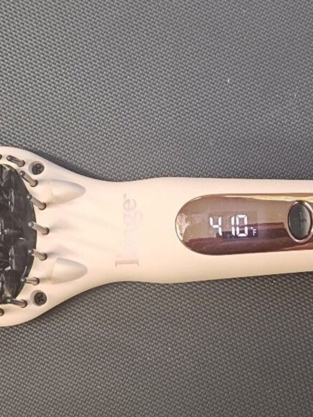 L’ange Le Vite Ceramic Heated Straightening Brush Blush Pink HT0181Y SKU 2328